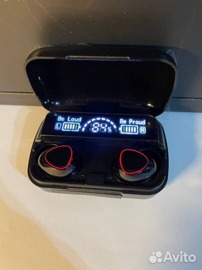 Беспроводные наушники power bank