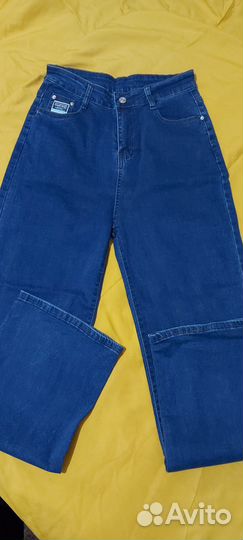 Джинсы женские широкие 46 48