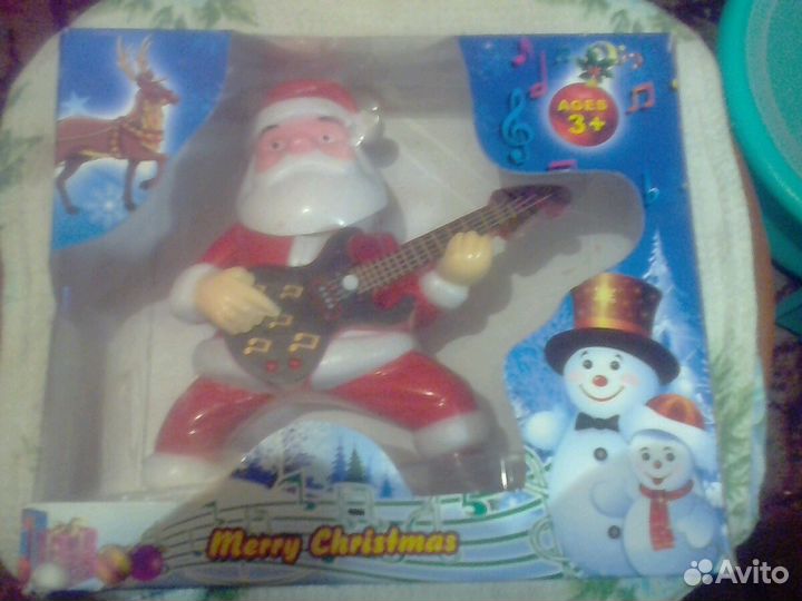 Дед мороз с гитарой от 3 лет