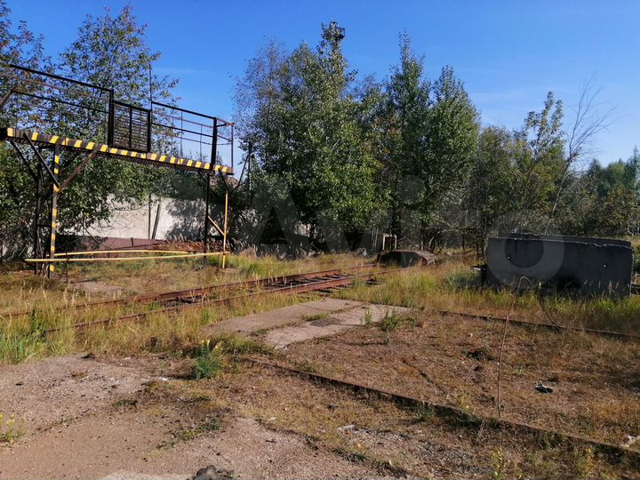 Железнодорожный тупик, открытая площадка