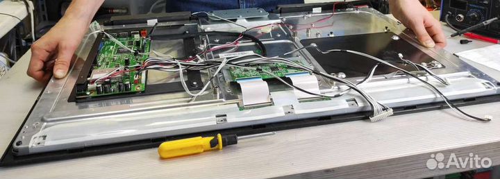 Ремонт телевизоров ЖК lcd,проектора