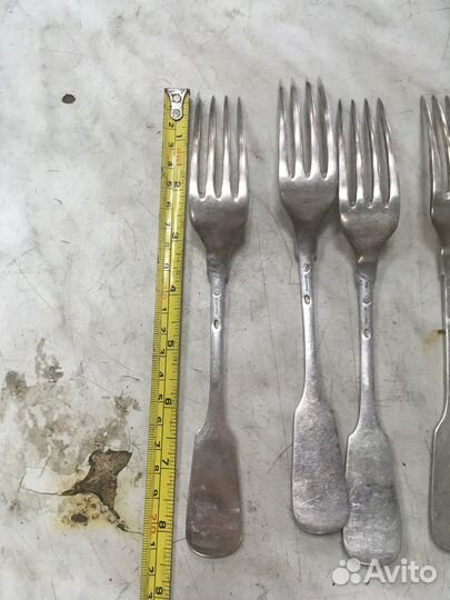 Вилки серебро 84 пробы Морозов