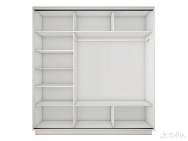 Шкаф купе белый Экспресс