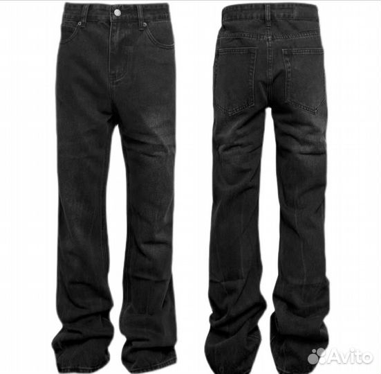 Джинсы flare fit клеш