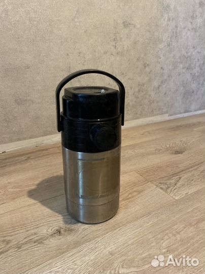 Термос с помпой