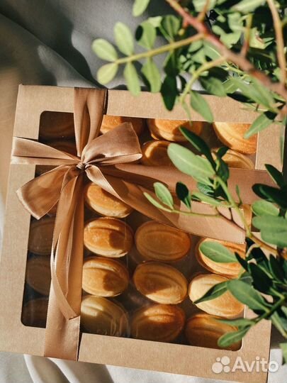 Орешки со сгущенкой, домашняя выпечка