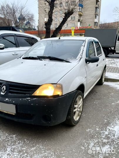 Renault Logan 1.4 МТ, 2008, 100 000 км