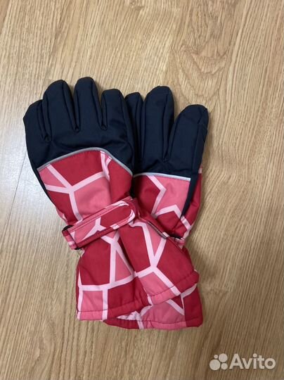 Теплые перчатки для девочки