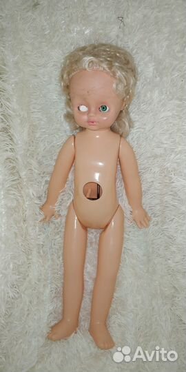 Кукла СССР ГДР запчасти эскимоска якутка