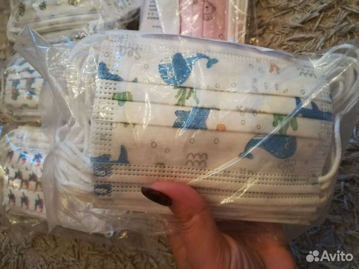 Детская медицинская маска