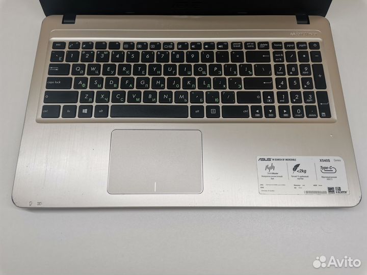 Asus X540- Core i3-40005U/ GeForce 920M/ SSD/ 8 Gb