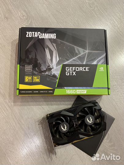 Видеокарта Zotac Geforce GTX 1660 Super