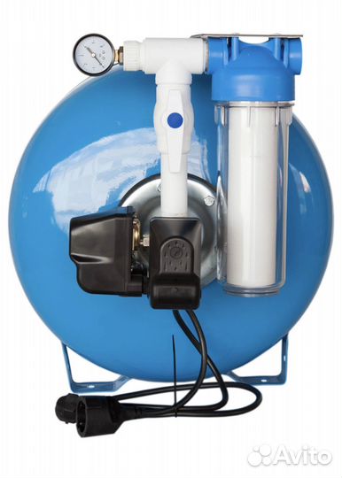 Гидроаккумулятор 80 л в сборе с автоматикой