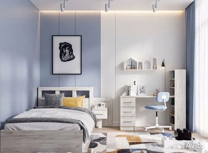 Стол компьютерный со стеллажом новый