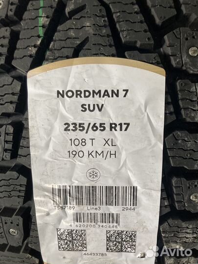 Nokian Tyres Nordman 7 SUV 235/65 R17 108T