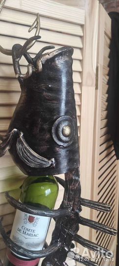 Подвесной держат. для бутылок на мангал и тд