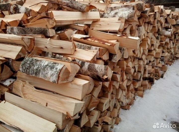 Дрова колотые