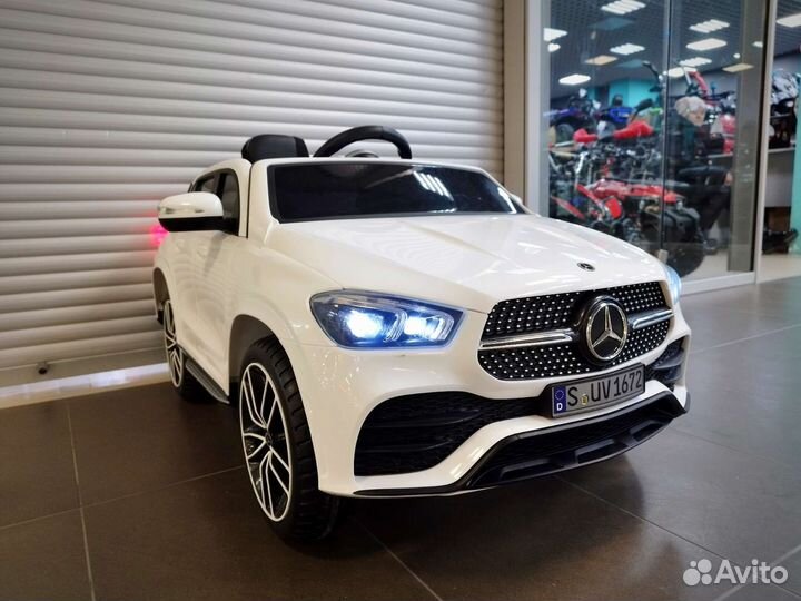 Детский электромобиль Mercedes Benz GLE 450 Белый