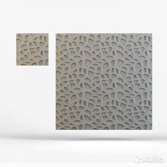 Гипсовая 3D панель 