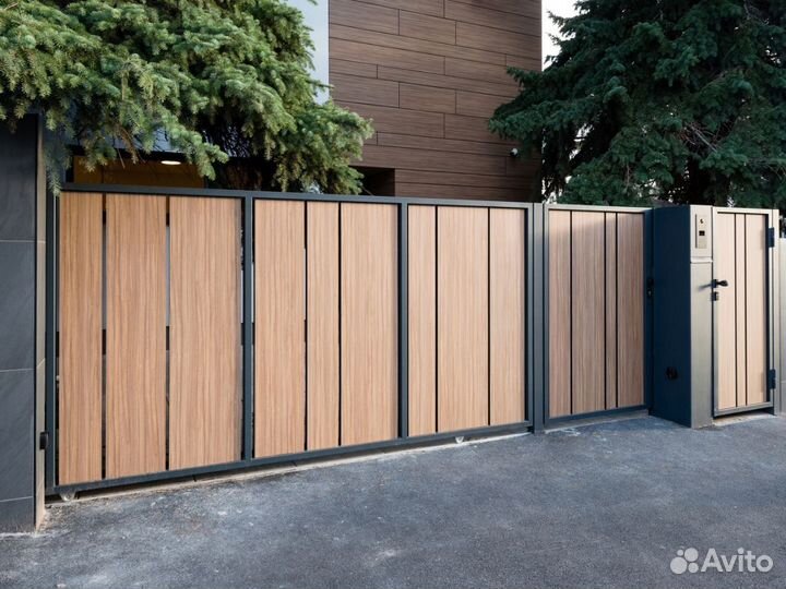 Откатные ворота дорхан монтаж 1-3 дн