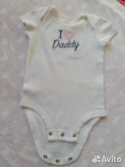 Боди для девочки carter's