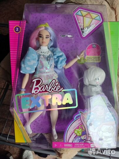 Барби экстра новая в упаковке Barbie exstra