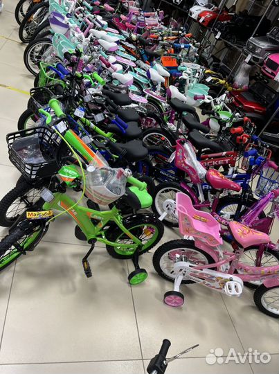 Велосипеды для детей новые