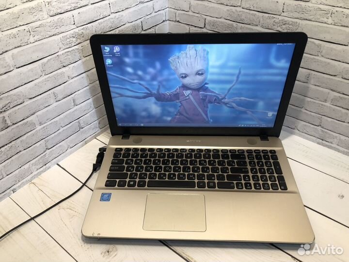 Производительный ноутбук Asus n4200/4gb