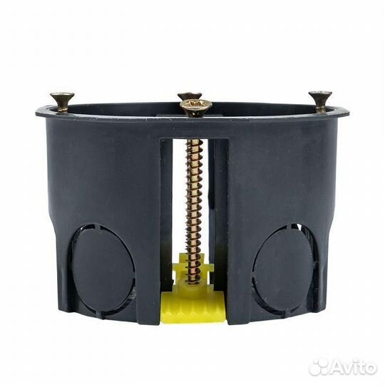 Коробка установочная кмп-020-011 для полых стен 71х45 полипропилен пласт. лапки IP30 черн. EKF plc-k