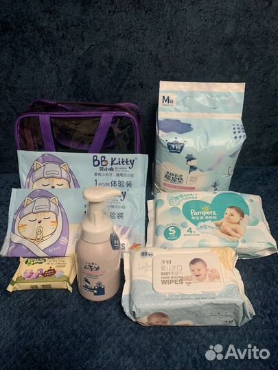 Готовая сумка в роддом / набор в роддом