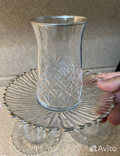 Армуды с блюдцами 12 персон (24 предметов)