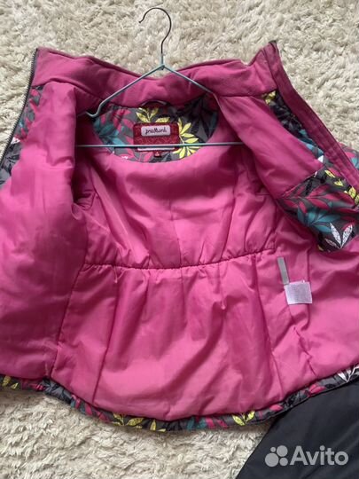 Зимний зимний костюм на девочку