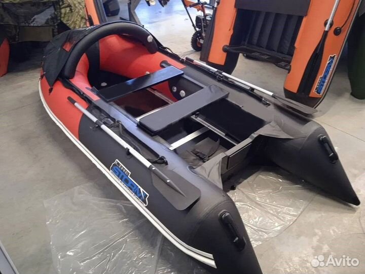 Лодка пвх Stormline Adventure Standard 380 крас-че