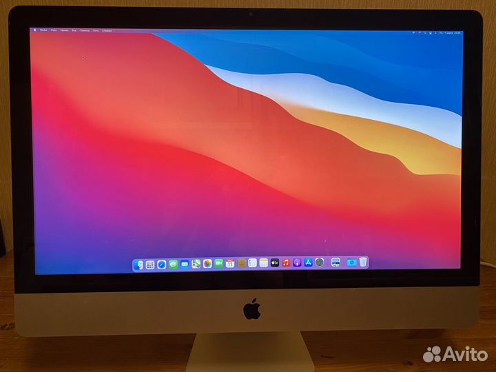 Мощный огромный Apple iMac в идеале