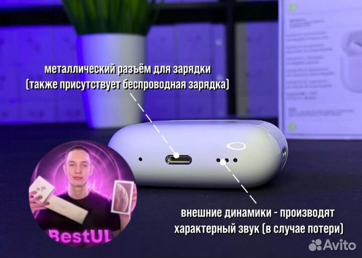 Apple AirPods Pro 2-го поколения (Premium)