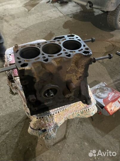 Блок цилиндров Дэу матиз