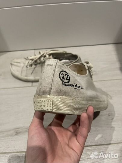 Кеды maison margiela tabi