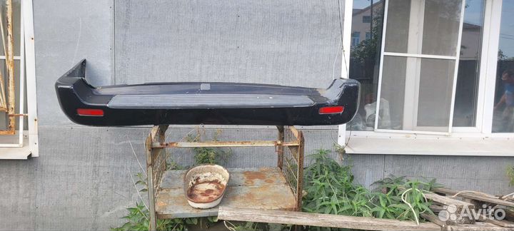 Задний бампер ленд крузер 100