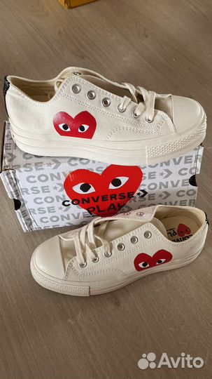 Кеды Converse All Star Play Comme des garcons