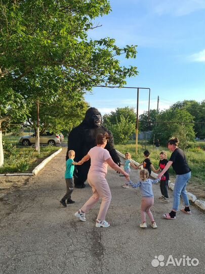 Горилла на праздник аниматоры Красногвардейское