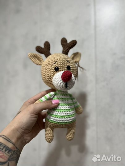 Вязаные игрушки ручной работы