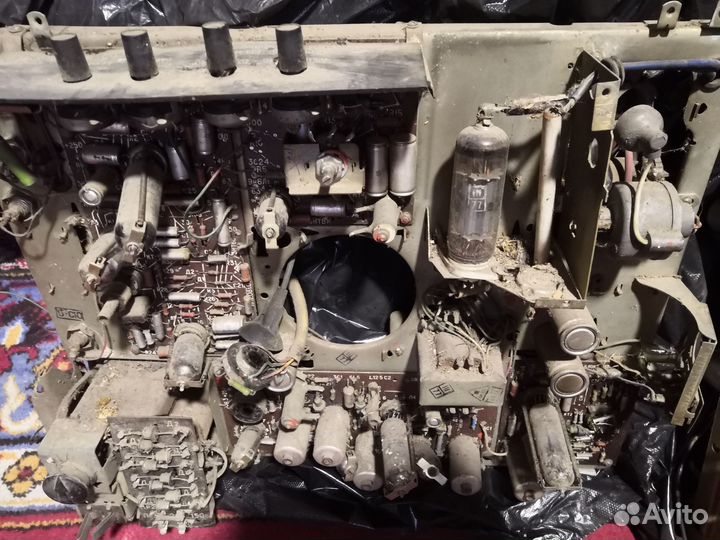 Ламповый телевизор рекорд 312, плата. Тсш-170