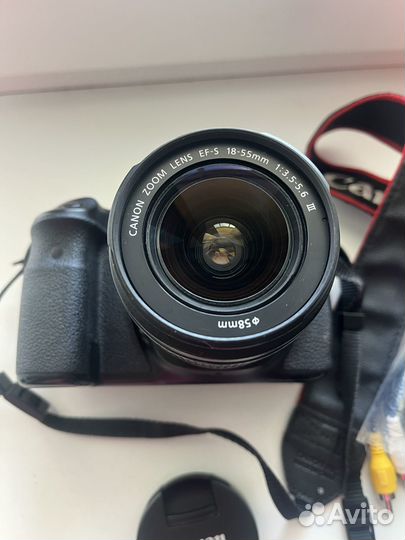 Фотоаппарат canon eos 60d с объективом 18-55mm
