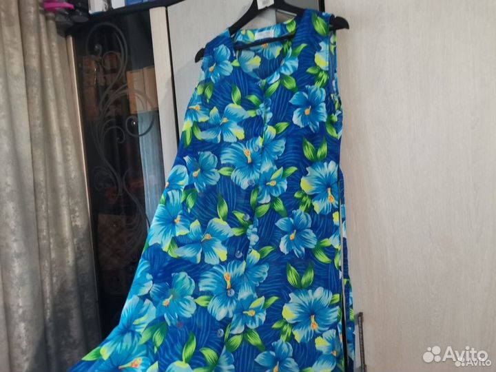 Платье и сарафан шифоновое 48-50 р