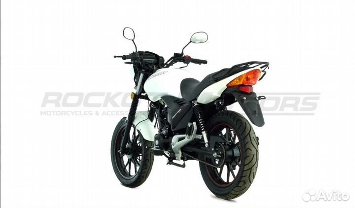 Мотоцикл rockot spectrum 150 (белый глянцевый, ЭПТ