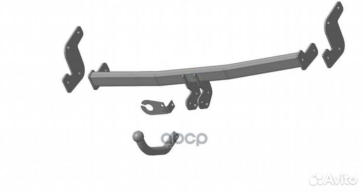 Фаркоп без электрики Hyundai Solaris II седан 2