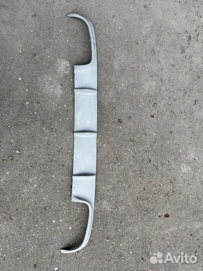 Диффузор заднего бампера Mercedes w211 AMG