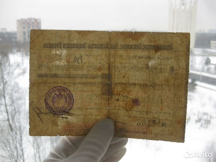 Николаевск на Амуре 250 рублей 1919 год