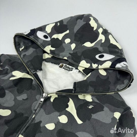 Зип худи A Bathing Ape Shark Full Zip Glow