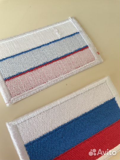 Нашивка Россия 5/8 см